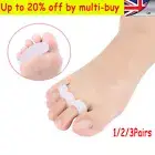 1-3Pair Toe Hammer Straightener Corrector Splint Bunion Separator Gel SeparatoZ1