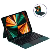 iPad Wireless Bluetooth Keyboard with Slim Smart Cover For iPad Air 4/Pro 11-Dark Green