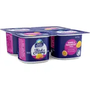 Dairy Farmers Thick & Creamy Mango & Passionfruit Yoghurt 4 pack