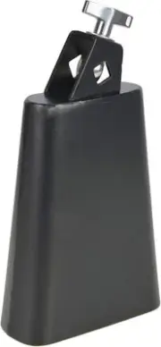 Stagg CB305BK Rock Cowbell for Drumset,Black,5.5-Inch 5.5", Black