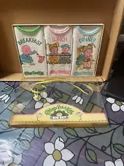 Vintage New in Box 1984 Cabbage Patch Kids 3 Bib Set #0855 Glenco Rare