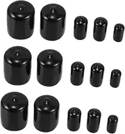 Screw Protector Caps Kit 48pcs Assorted Sizes Rubber Washers for Bolts Flexible Protective Screw Caps
