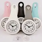 Art Minimalist Battery Powered Shower Clocks Wall Clock Wall Watch Home Decor