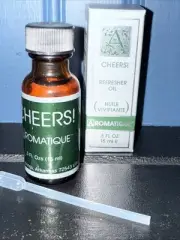 Aromatique CHEERS! Discontinued refresher oil .5 fl oz New In Box RARE