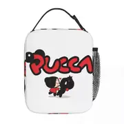 c257 Cute Pucca Lunch Bags Insulated Lunch Tote Waterproof Bento Box Resuable Picnic Bags for Woman Work Children School k257