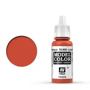 Vallejo Model Colour #031 Clear Orange 17 ml Acrylic Paint