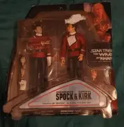 Star Trek II Wrath Of Khan Diamond Select Death Of Spock Kirk Figure Set 2-Pack