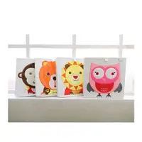 在飛比找momo購物網優惠-【MyTolek童樂可】藏寶盒 4件組-熊+猴+獅子+貓頭鷹