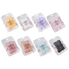 6 Pieces Square Makeup Puff Powder Puff For Precise Cosmetic Easy Application