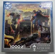 Thomas Kinkade Studios - DC Justice League Puzzle - Superman vs Doomsday