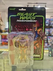 Transformers Beast Wars Dinobot ReAction Figure Super7 New Damaged Box