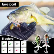 50mm11.2g Bass Lures Rotating Tail Artificial Bait Floating Whopper Plopper Lure