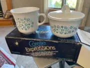 Corelle by Corning Expressions Sugar & Creamer set