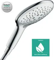 Hansgrohe Raindance Select S 150 EcoSmart 3 Jet Hand Shower Chrome New