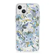 [RP049278] Rifle Paper Case - MagSafe for iPhone 14 Plus - Garden Party Blue