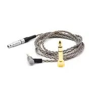 1.2M/4FT 6.35/3.5mm OCC 6-Core Audio Cable For AKG K812PRO K872Pro Headphones F