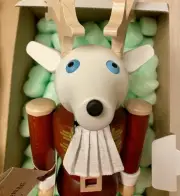 Christian Ulbricht Reindeer Nutcracker Crate & Barrel Limited Edition # 960/1000