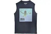 Nirvana | Unisex Navy Tank Top | Nevermind Album