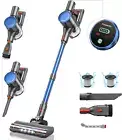 Powerful 400W Cordless Vacuum Cleaner - 45 Min Run Time, Pet Hair & Hard Floor