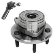 Front Wheel Hub and Bearing + Outer Tie Rod End for Ford Taurus Mercury Sable (for: Ford)