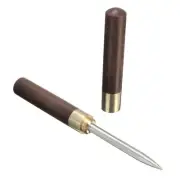 5" Professional Tea Needle Cutter Tea Knife Fixed Blade Knife Ebony Handle Puer