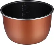 [JECOMPRIS] Non Stick Electric Pressure Cooker Liner High Temperature Resistant Replacement Pot for Rice Cookers Fit Easy to Clean Multipurpose Cooking Pot for Preparation