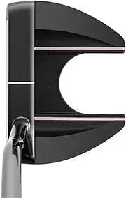 TOTLAC Golf Putter with Sight Line Lady Golf Push Rod Steel Right Handed Golf Club Putters (Black)
