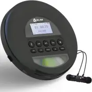 Nomad - Portable CD Player Walkman with Long-Lasting Battery Includes Headphone
