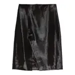 [Lou Lou De Saison] Lou Lou De Saison Side-split Midi Skirt 38 FR BROWN