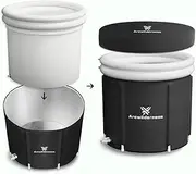 Arcwilderness Foil Ice Bath Tub XL- 135 Gallons | Cold Plunge Tub for Athletes and Fitness Lovers | Detachable Liner | Anti-Leak | Insulated for Effective Cold Water Therapy