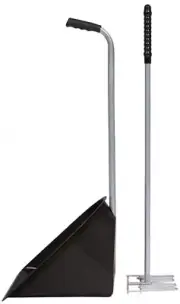 Stable Butler Convenient shovel and fork set that's easy to bring in a trailer