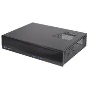 SilverStone ML03 Milo Black Slim HTPC Case - No PSU (SST-ML03B)