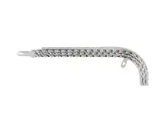 Bike 16 Lowrider Triple Square Twisted Chain Guard Chrome.