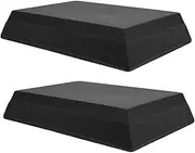 Generic 2Pcs Yoga Portable Fitness Mat for Stability Training Durable Non Deforming Cushion for One Legged Squats and Planks Easy to Store Suitable for All Levels