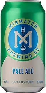 Mismatch Brewing Co Pale Ale Beer Can 375 ml (Pack of 24)