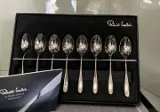 ROBERT WELCH ARDEN BRIGHT COFFEE SPOON SET OF 8