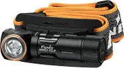 fenix HM23 V2.0, Compact & Lightweight Multi-Purpose Head Torch/Right-Angled Torch| 300 Lumens | 88m | 100 Hrs Max | AA Battery Powered | Magnetic Tail Cap | 150° Vertical Tilt | IP68