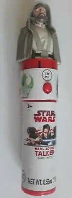 star wars real sound talker Luke Skywalker new with candy