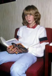 Tennis Player Steffi Graf 1982 In Bruhl Old Photo 19