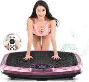 Vibration Plate Exercise Machine Whole Body Workout + BT + Remote, 99 Levels USA