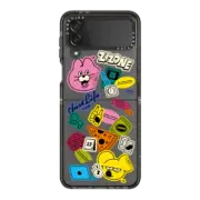 Galaxy Z Flip4 Impact Case JUST LIFE STICKER Z BY ZIZONE