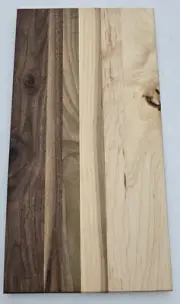 Custom Handmade Cutting Board Walnut And Maple 8x16 Inches