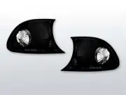 Mga tagapagpahiwatig sa harap for BMW 3 Series E46 99-01 COUPE Itim KPBM05WS XIN