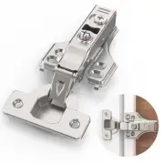 5 Pairs 10 Packs Full Overlay Soft Close Cabinet Hinges,3/4 inch Face Frame S...