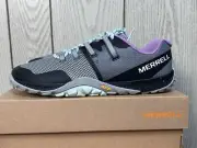 Women’s Merrell US 9.5 Trail Glove 6 Running Shoes High rise Gris Moyen #J066830