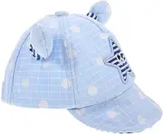 [WOFASHPURET] Baseball Cap Caps Straw Hats Boys Baseball Hat Hat Hat Cap Adjustable Sun Hats Bucket Hat Bucket Hats Boys Hats Hat Sky-Blue Fabric