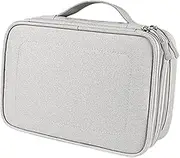 Travel Electronic Organizer Case Multi Functional Cables Storage Bag for Power Bank Charger and Accessories Compact Carry Pouch for Office and Travel