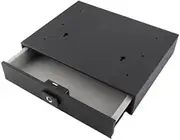 Pongnas Fingerprint Smart Safe, Black Zinc Alloy Steel, Portable USB Charging, 390 * 324 * 105mm