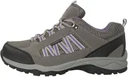 [Mountain Warehouse] Path Waterproof Womens Walking Shoes - Breathable Ladies Shoe, Mesh Lining, High Traction Sole Hiking Shoes - for Spring Summer, Trekking, Camping