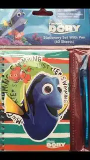 Finding Dory Stationery Set With Pen. Great For Back To School!